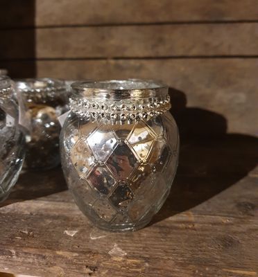 Lysglass sølv