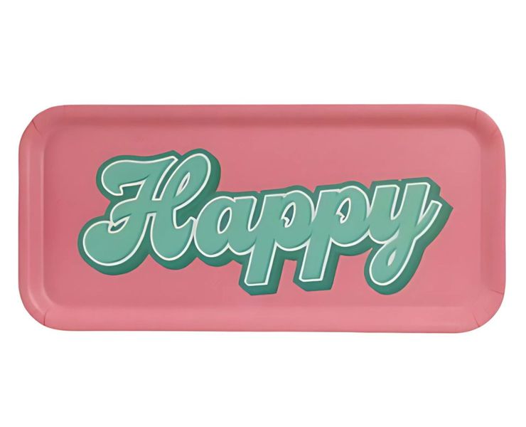 Retro brett - Happy