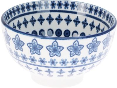 Skål - hvit og blå stjerner