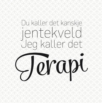 Servietter - Jentekveld Hvit